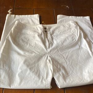 Chico’s size 2.5 = 14 (L) approximately 40 inches long. Two pockets. Nice